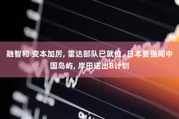 融智和 变本加厉, 雷达部队已就位, 日本要强闯中国岛屿, 岸田送出B计划